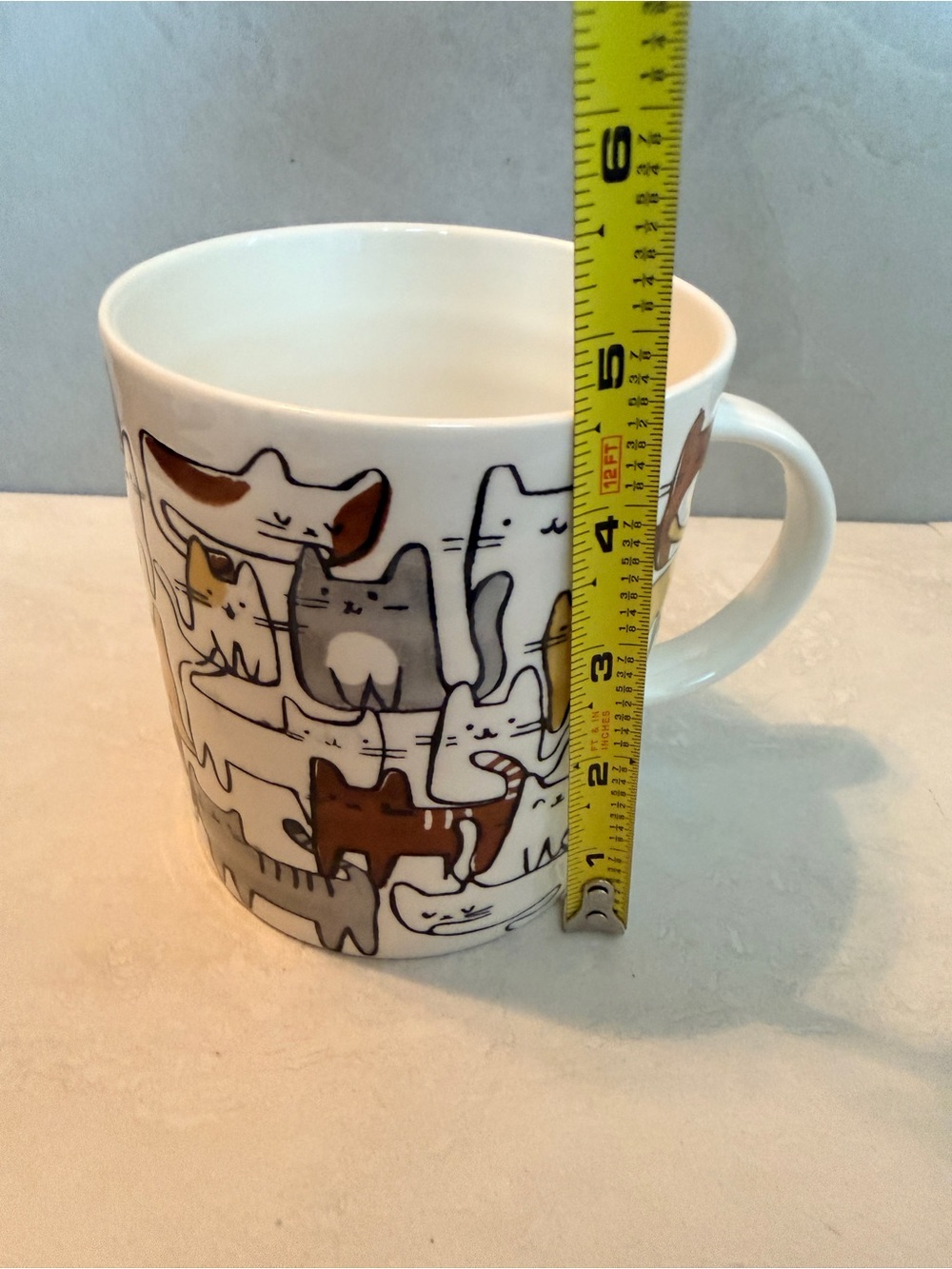 Prima Designs Oversized Cat Mug Coffee Hot Chocolate Multiple Cats - Picture 7 of 7